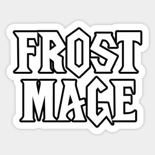 Frost Mage Sticker